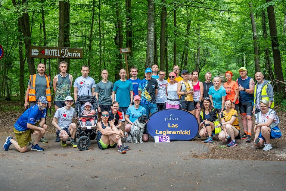 Łódź. Parkrun w Lesie Łagiewnickim w Łodzi. Brałeś udział w biegu? Znajdź się na zdjęciach!