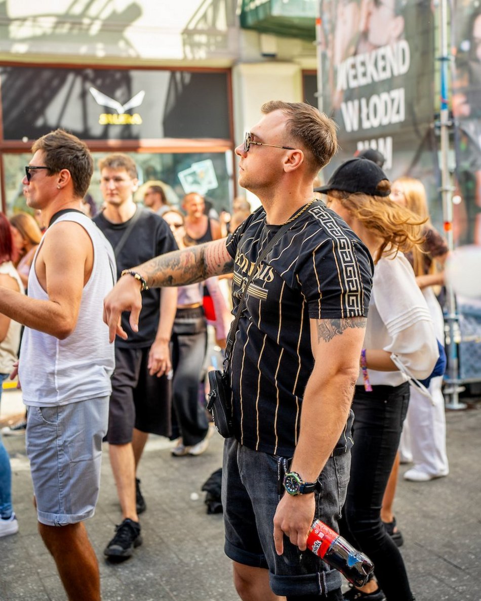 Łódź. To jeszcze nie koniec Parady Wolności 2025 w Łodzi. Czas na sjestę przy Piotrkowskiej!