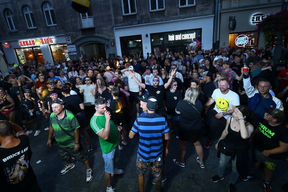 Łódź. Parada Wolności 2025 w Łodzi. Największy klub muzyczny pod gołym niebem