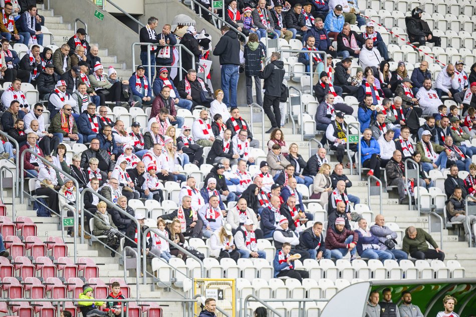 Kibice na meczu ŁKS Łódź z GKS Tychy. Byłeś? Znajdź się w galerii!