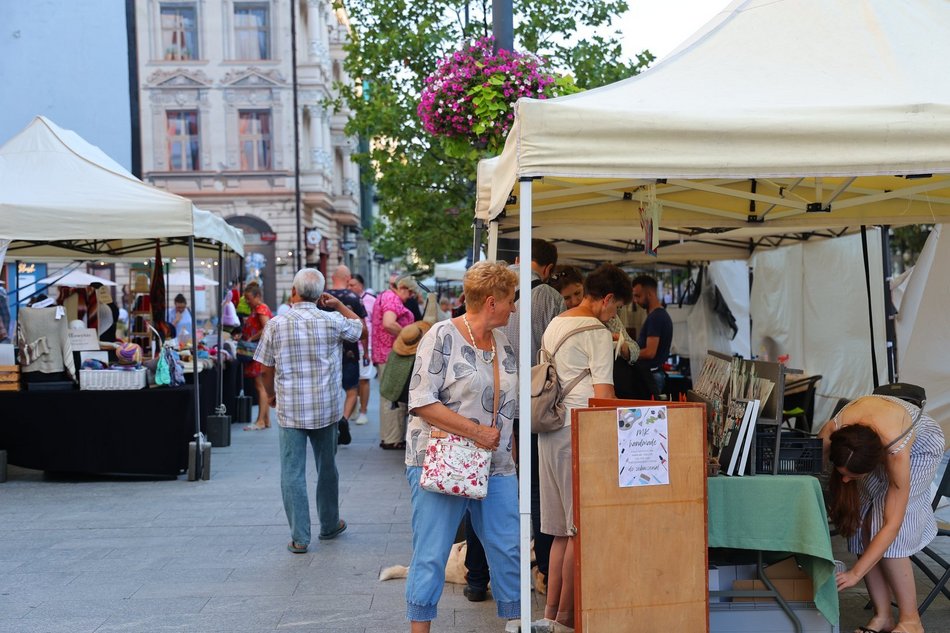 Tłumy w Manufakturze i na Piotrkowskiej