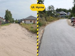 Łódź. Ulica Hyrna w Łodzi