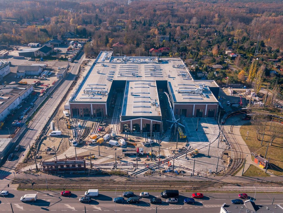 Łódź. Zajezdnia Helenówek