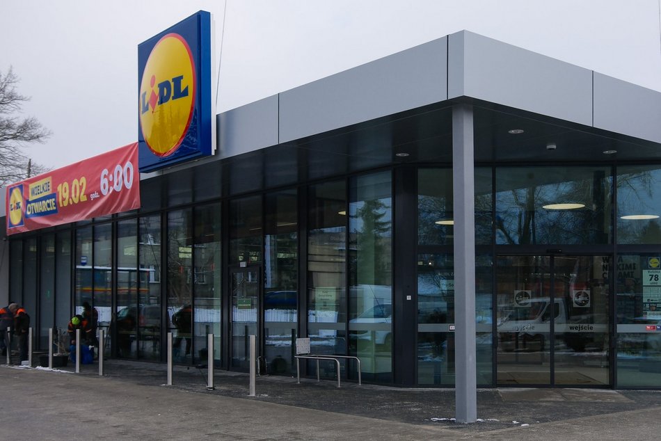 Łódź. Nowy Lidl w Łodzi