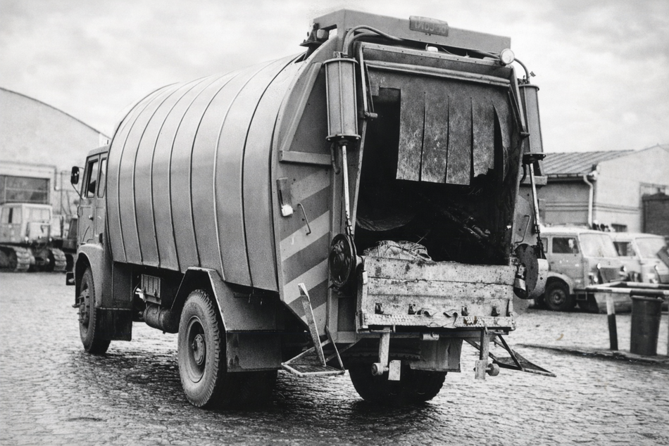 Łódź. Dawny pojazd MPO Łódź