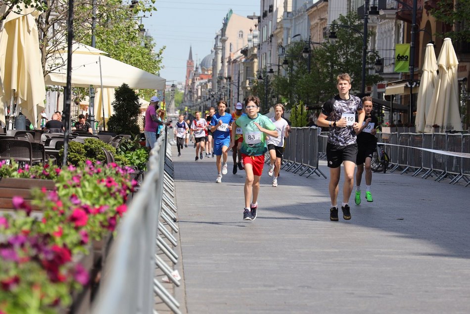 Mini Bieg Ulicą Piotrkowską.