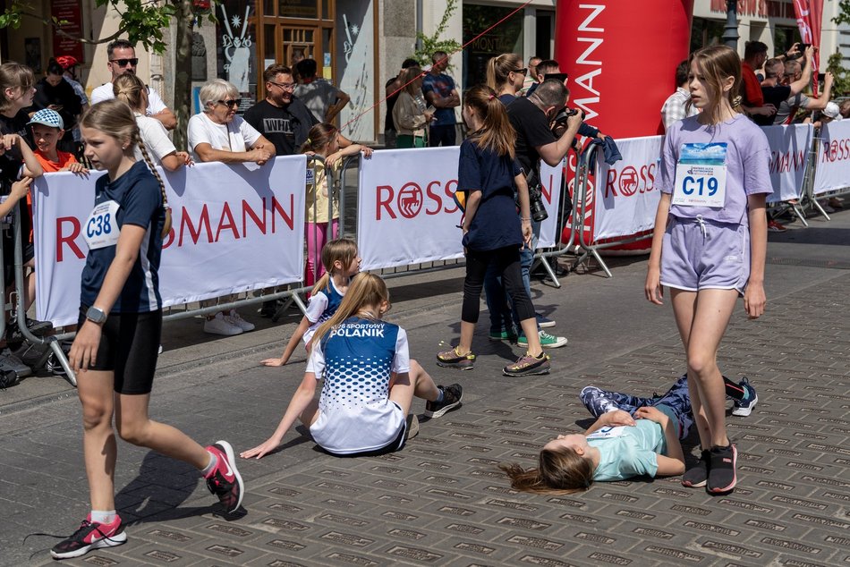 Mini Bieg Ulicą Piotrkowską Rossmann Run ukończony