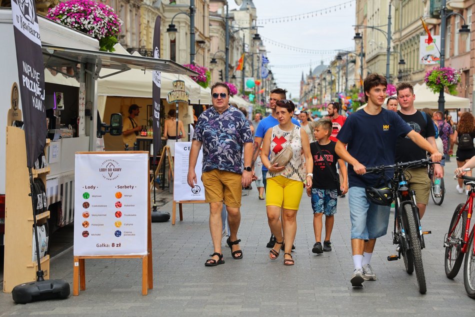 601. Urodziny Łodzi na ul. Piotrkowskiej