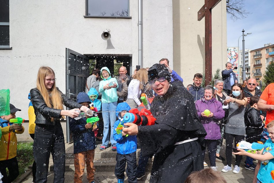 Śmigus-dyngus u franciszkanów