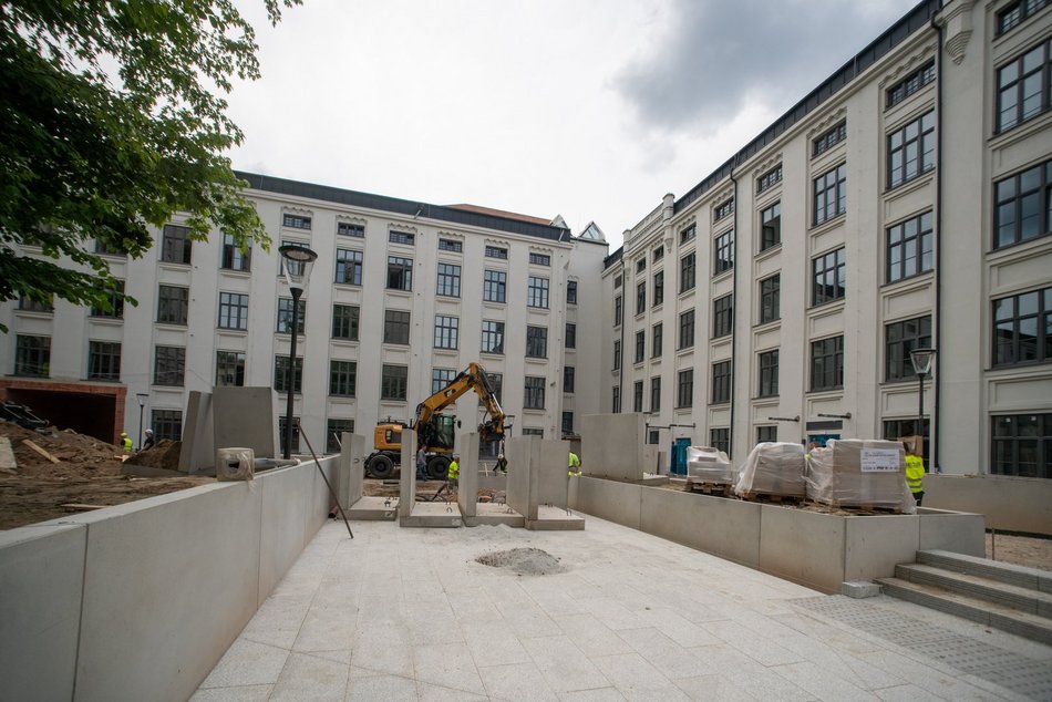 Fabryki przy ul. Sienkiewicza 61 i 63 - remont