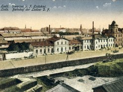 Dworzec Łódź Fabryczna - 1917 rok