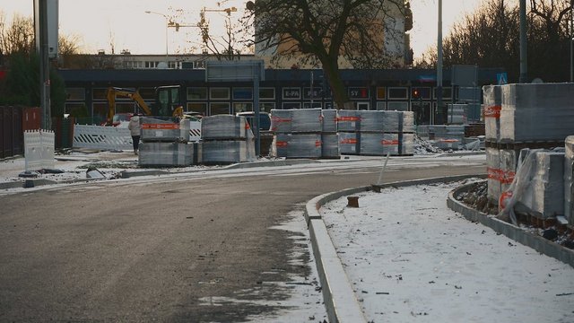 Remont Kalinowej w Łodzi postępuje. Sprawdź, na jakim etapie są prace [ZDJĘCIA]