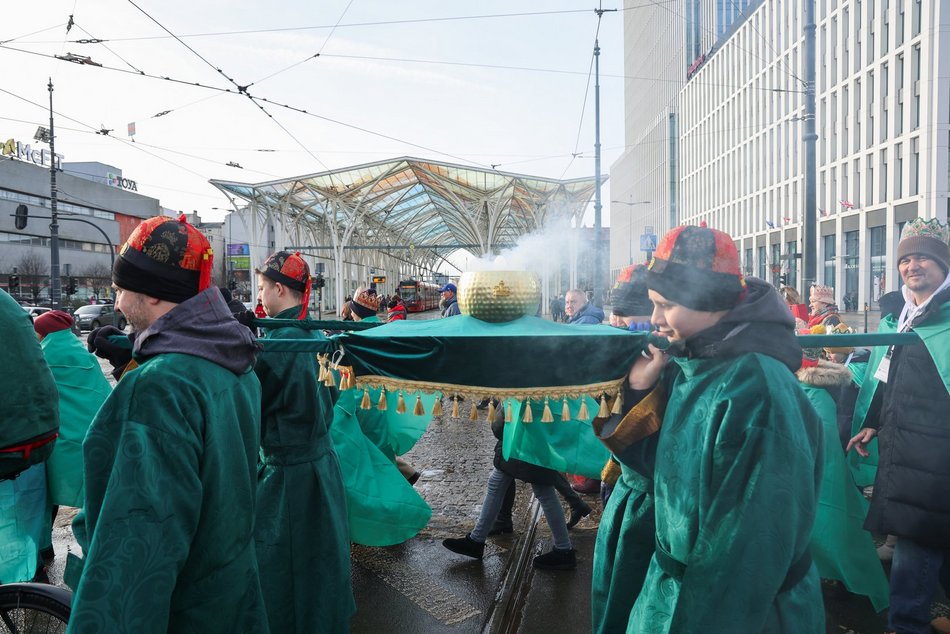 Orszak Trzech Króli przeszedł ulicami Łodzi