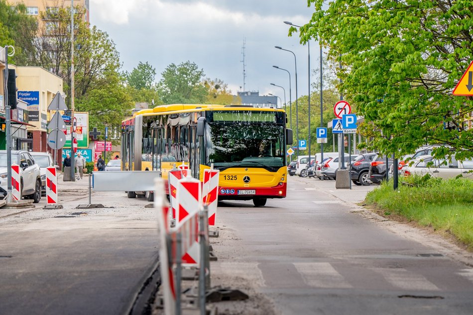 Remont ul. Lutomierskiej