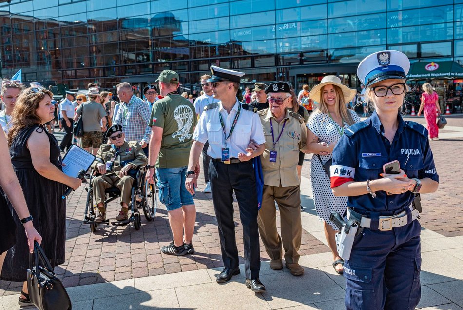 Piknik weterana w Manufakturze