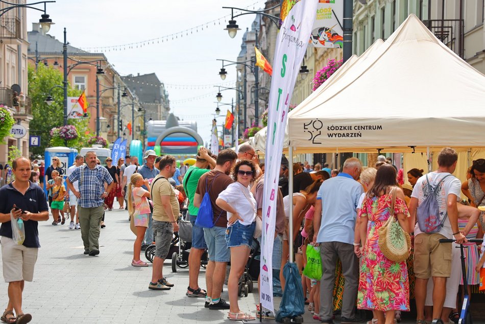 601. Urodziny Łodzi na ul. Piotrkowskiej