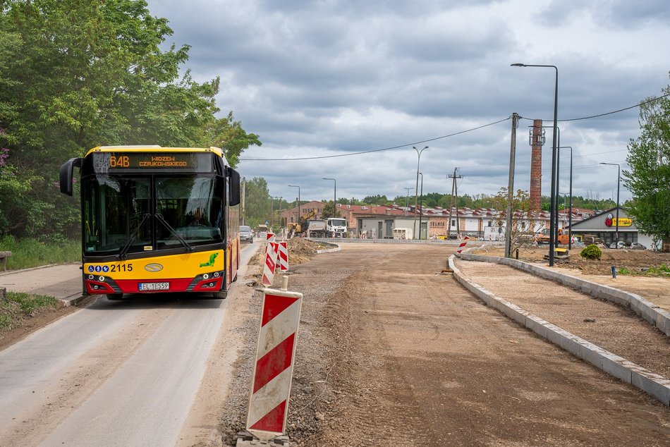 budowa ronda w ul. Pomorskiej