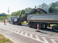 Remont Przybyszewskiego, prace na odcinku pomiędzy Augustów a Puszkina