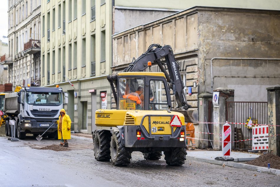 Remont Radwańskiej w Łodzi