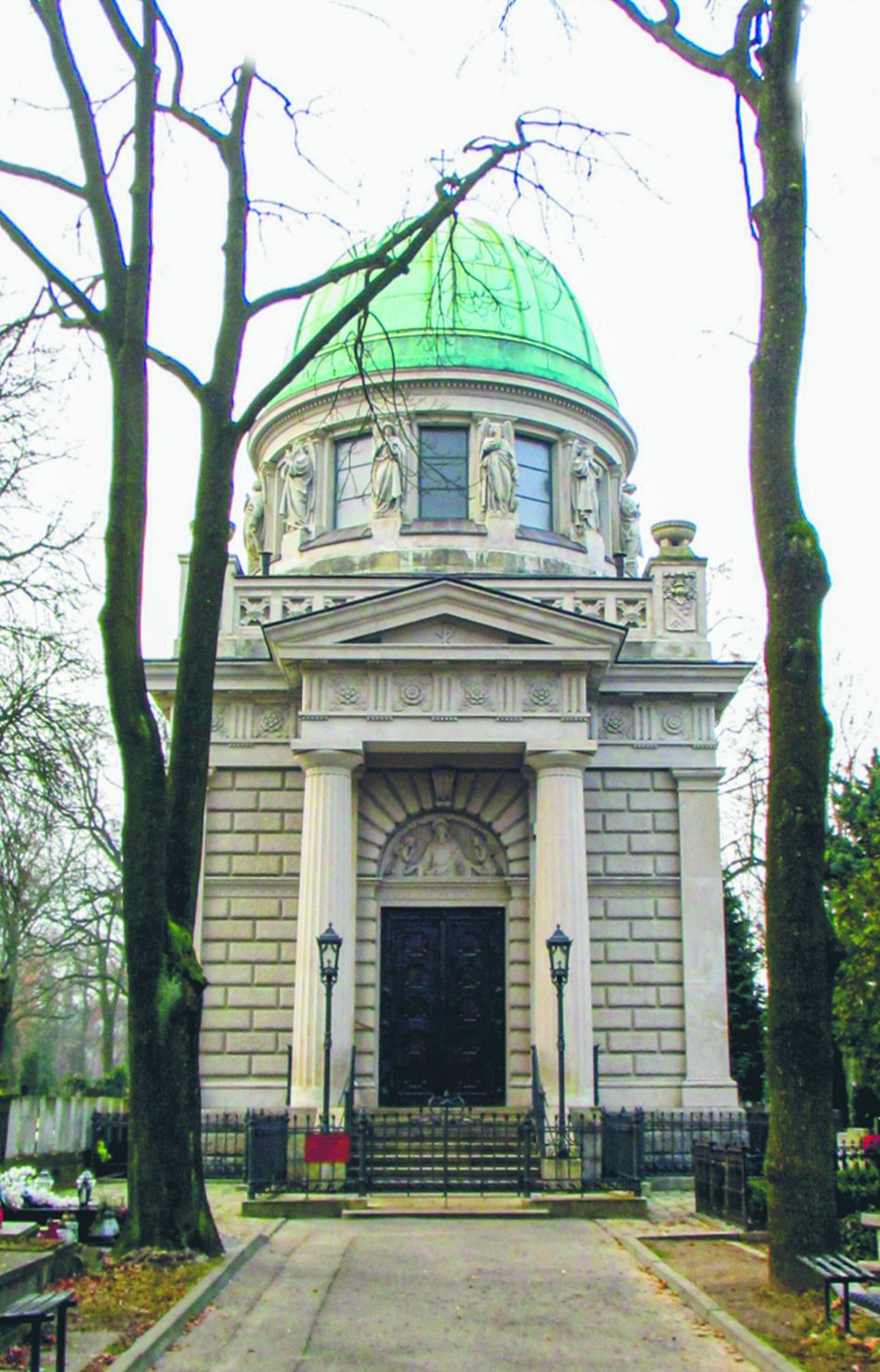 Stary Cmentarz w Łodzi - kaplica Heinzlów