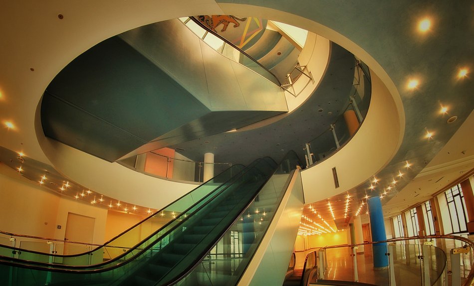 dawne centrum handlowe w Łodzi