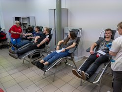 Studenci Politechniki Łódzkiej oddają krew