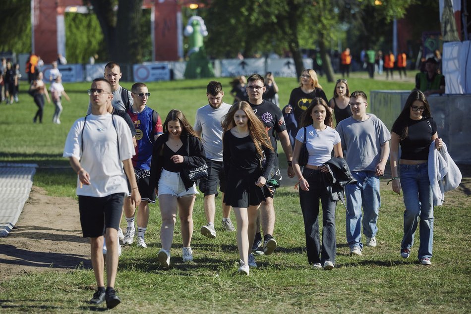 Łódź. Tłumy na Juwenaliach 2026 w Łodzi. Byłeś/aś pierwszego dnia? Znajdź się na zdjęciach!