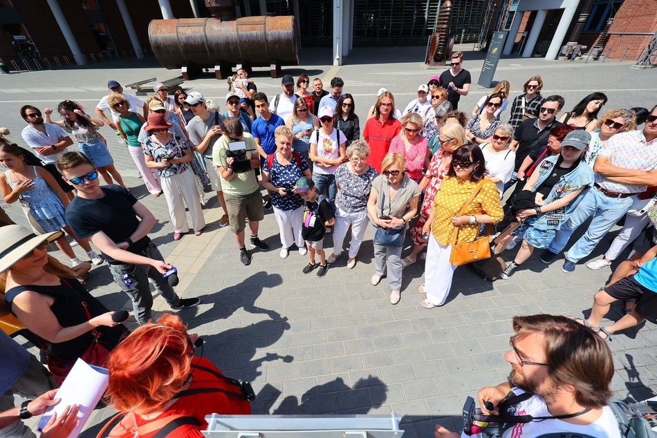 Łódź. Spacer szlakiem Łodzi filmowej. Kinomaniacy po raz kolejny nie zawiedli!