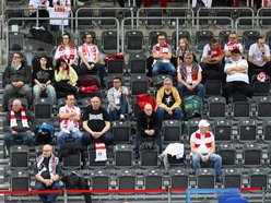 Łódź. Kibice na meczu ŁKS Commercecon Łódź z ITA TOOLS STAL Mielec. Byłeś/aś?