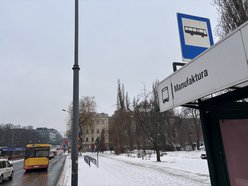 Nowe przystanki MPK Łódź przy Manufakturze. Zmieszczą się dwa autobusy!