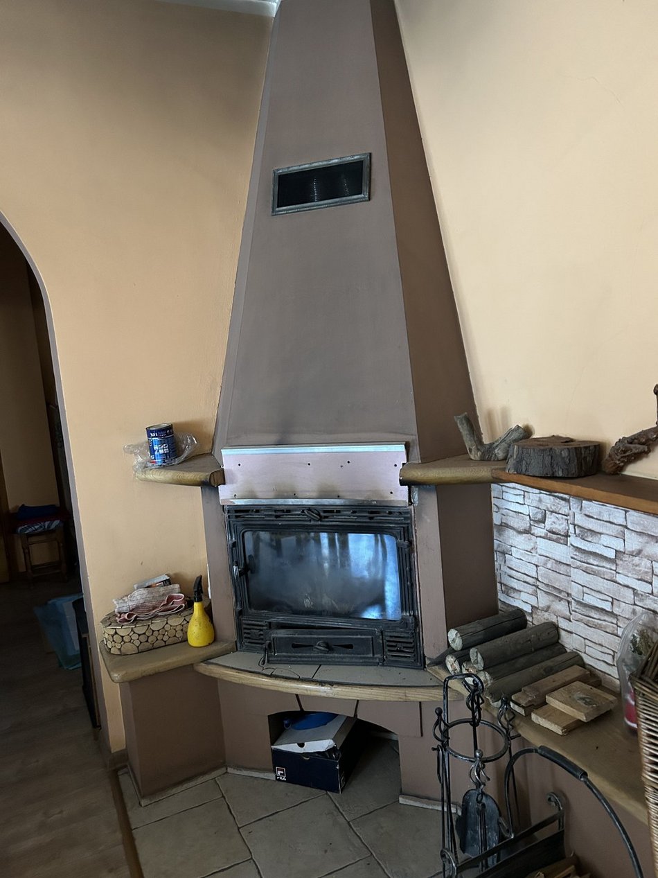 Łódź. Piec - kopciuch