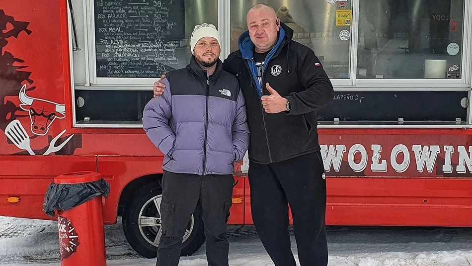 Książulo znów w Łódzkiem! Tym razem odwiedził food truck z burgerami!