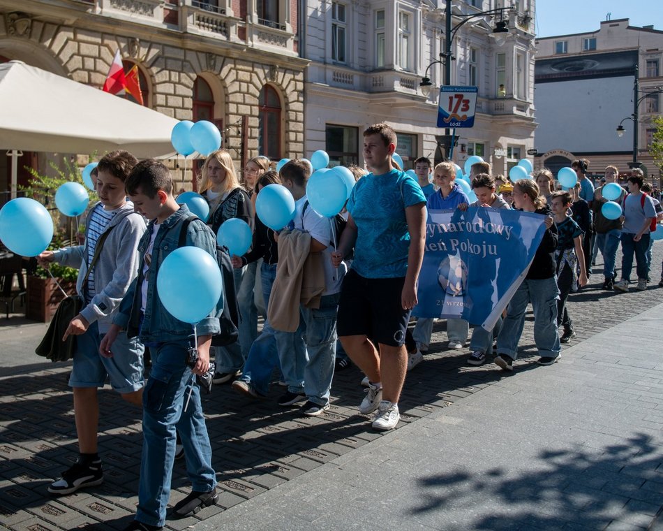 Marsz dla pokoju w Łodzi