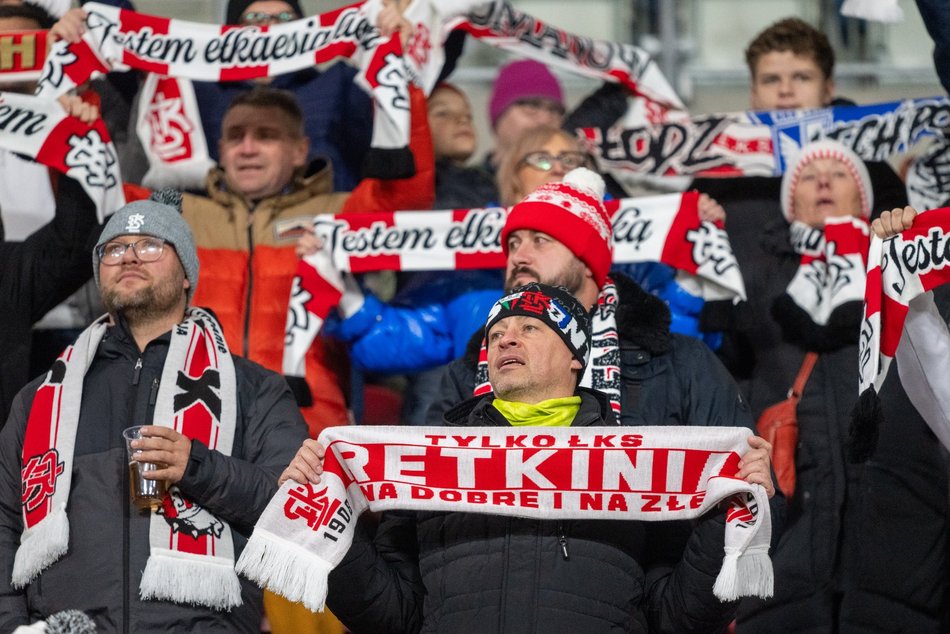 Kibice na meczu ŁKS Łódź z GKS Katowice. Byłeś/aś? Odszukaj się w galerii