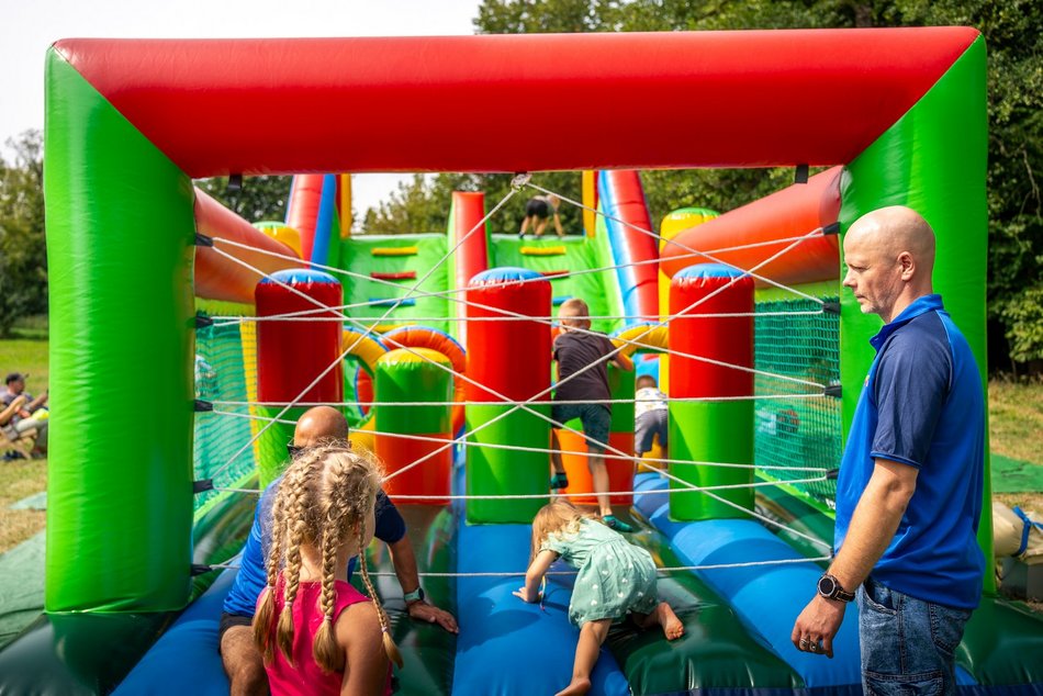 Piknik w parku na Młynku