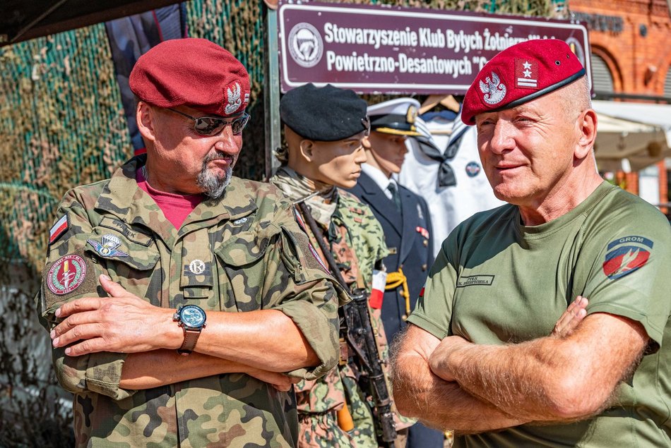 Piknik weterana w Manufakturze