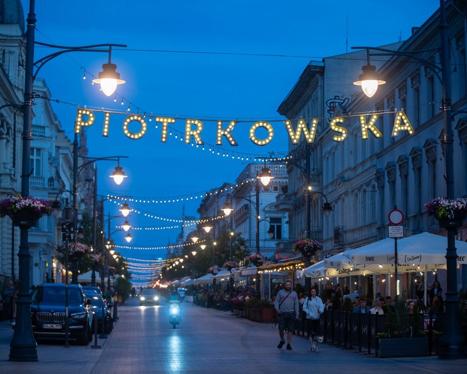 Napis Piotrkowska