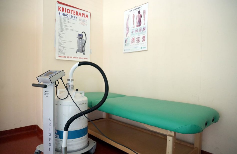 Miejskie Centrum Medyczne Widzew zakupiło sprzęt do sonoterapii i krioterapii