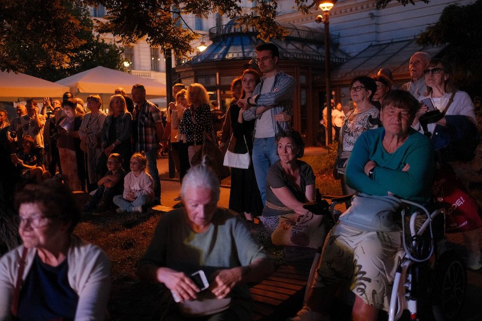 Łódź. Piotrkowska Kameralnie w pasażu Rubinsteina. Za nami koncert finałowy