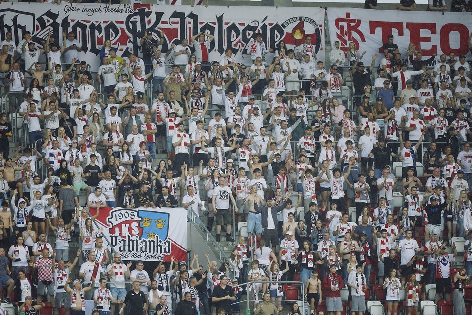Kibice na meczu ŁKS Łódź z Górnikiem Łęczna. Byłeś/aś? Odszukaj się w galerii