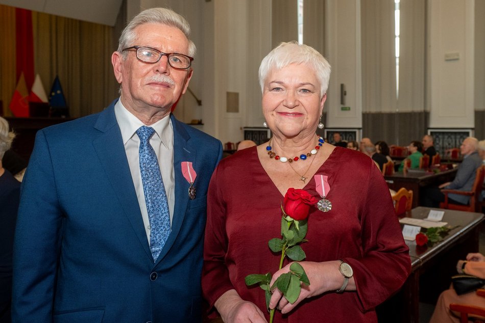Łódź. Medale za długoletnie pożycie małżeńskie. Ich miłość przetrwała pół wieku!