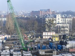 Tunel pod Łodzią. Budowa stacji Łódź Polesie od środka