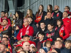 Kibice na meczu Widzewa Łódź z Zagłębiem Lubin. Byłeś/aś? Odszukaj się w galerii