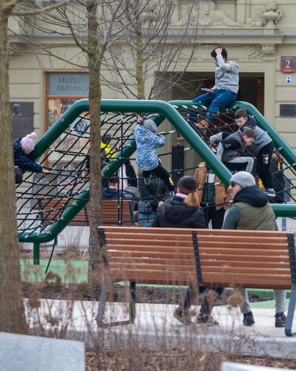 Plac Wolności - tłumy