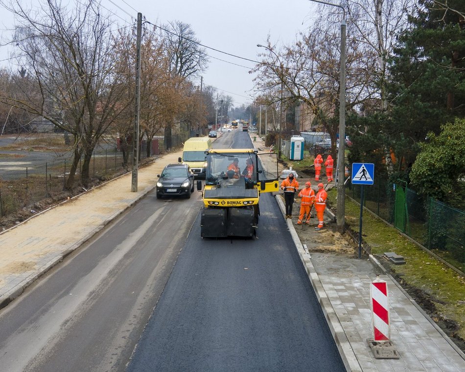 Ulica Śląska remont