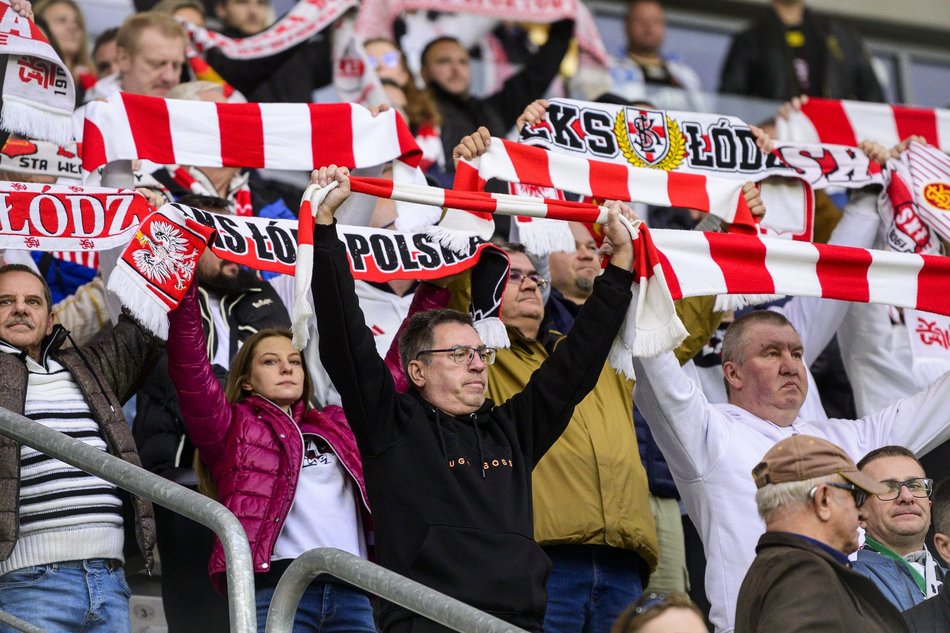Kibice na meczu ŁKS Łódź ze Stalą Stalowa Wola. Byłeś na trybunach? Odszukaj się w naszej galerii!