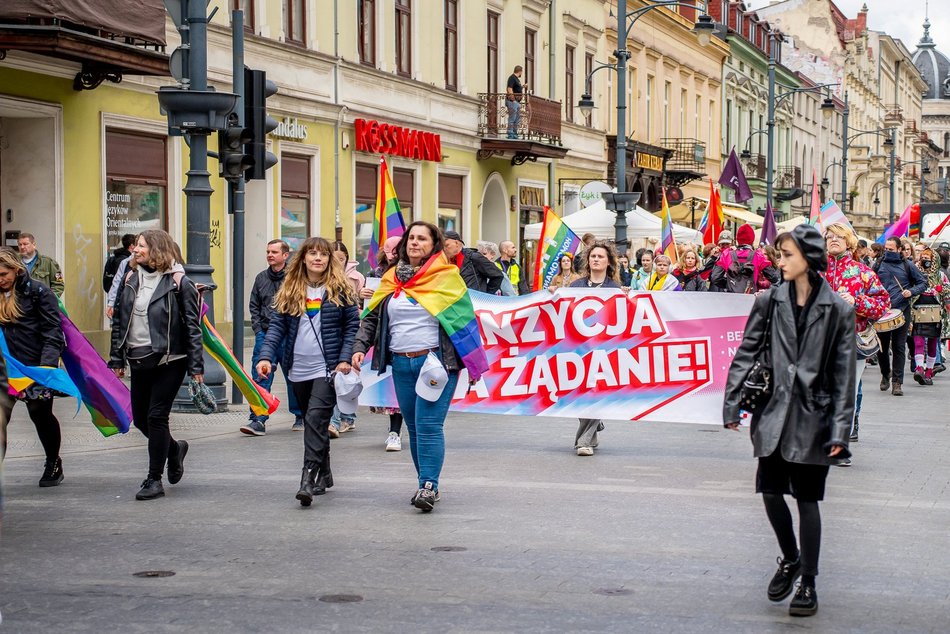 Łódź. Marsz Równości Łódź 2025 przeszedł ulicami miasta. Moc pozytywnej energii!