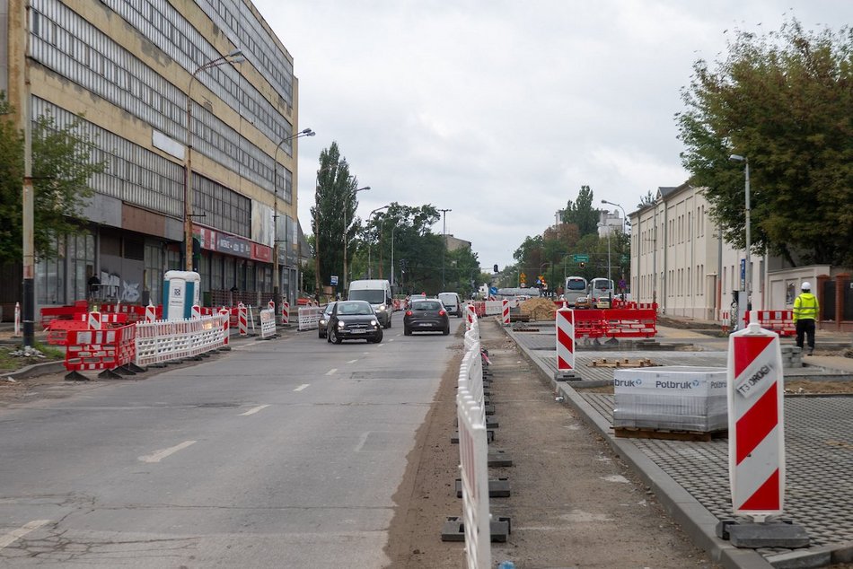 Łódź. Remont Radwańskiej i Wróblewskiego w Łodzi. Zmiany w ruchu i MPK Łódź