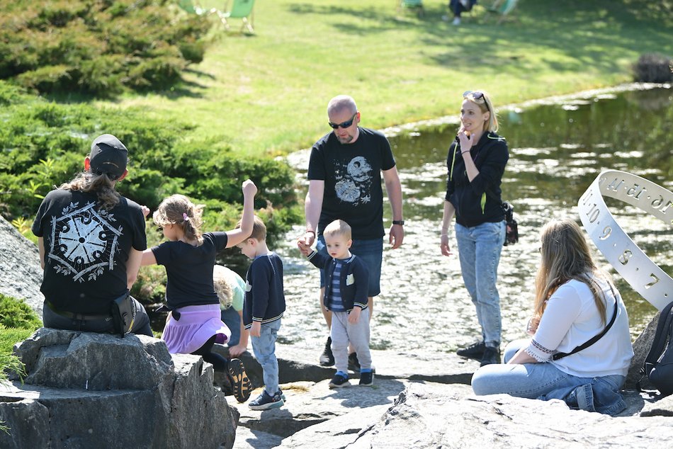 Łódź. Majówka w Ogrodzie Botanicznym w Łodzi. Słońce, przyroda i dobra zabawa