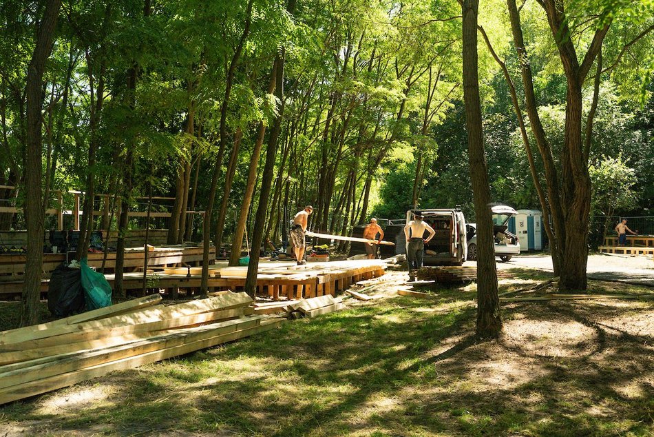 Łódź. Audioriver 2025 w Łodzi tuż tuż! Powstają już sceny festiwalowe